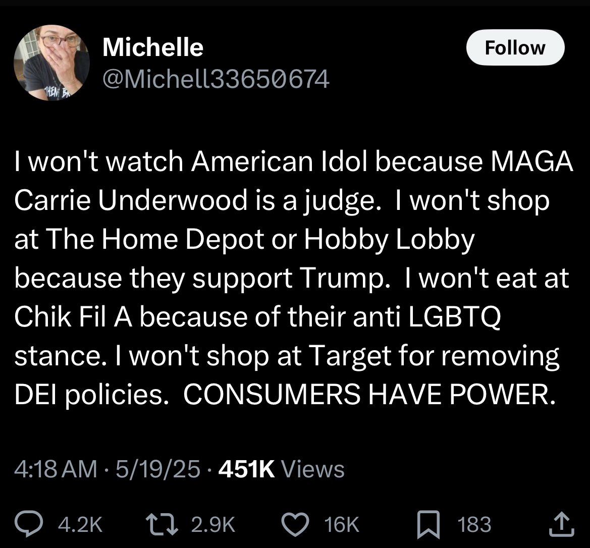 iAnonPatriot's tweet photo. Hey Michelle, NOBODY gives AF. 

🤣🤣🤣 https://t.co/FjxDP7AWUg