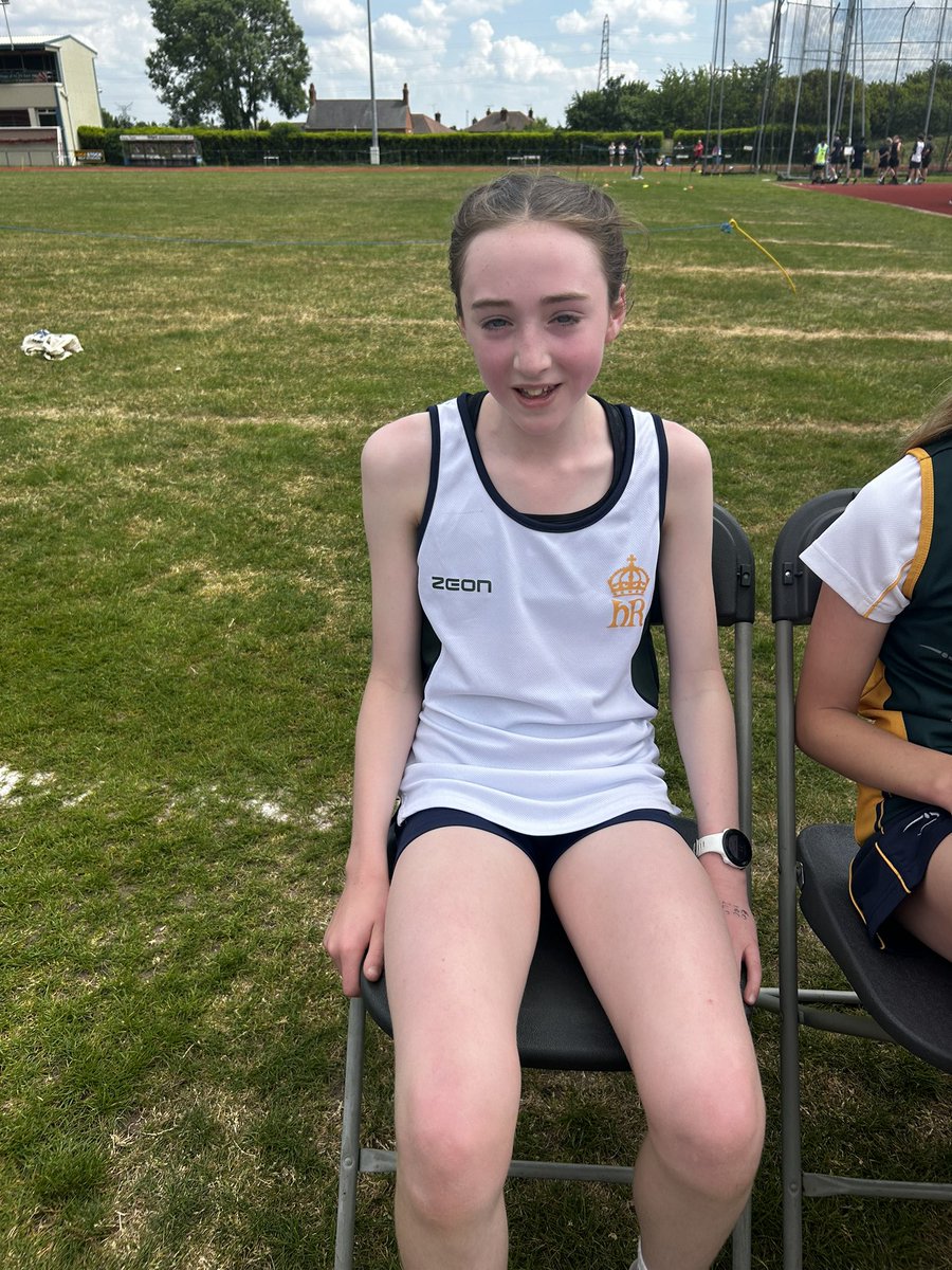 Poppy,  our new Yr 8 1500m District Champion <a href="/kingschester/">The King's School</a>