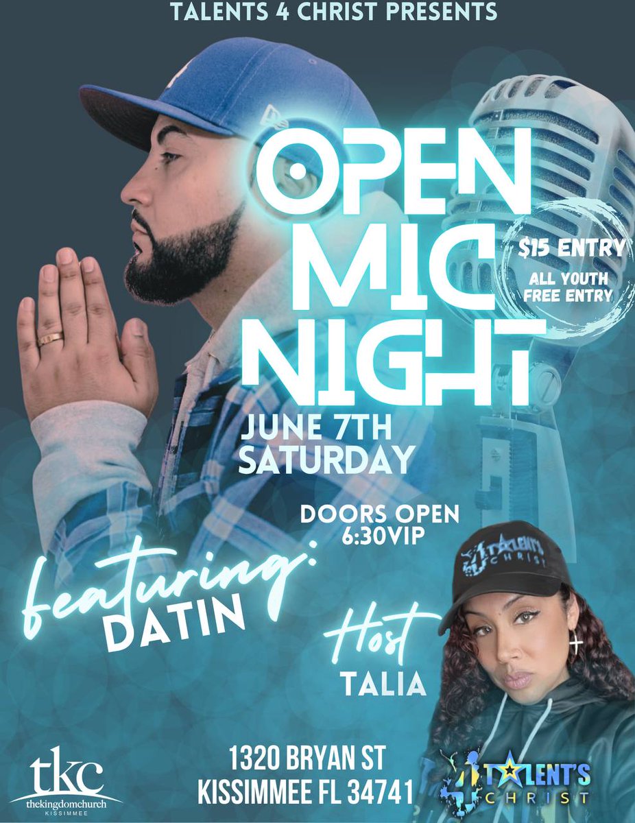 Kissimmee, FL!!! I'm back outside!! Catch me and the #MenaceMovement on June 7th. Ticket link in bio