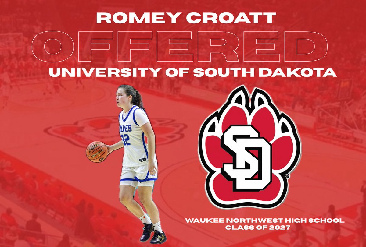 Romey Croatt (@romeycroatt) on Twitter photo After an amazing phone call with <a href="/Coach_Eighmey/">Carrie Eighmey</a>, I am grateful to receive a scholarship offer from the University of South Dakota. Go Yotes! After an amazing phone call with <a href="/Coach_Eighmey/">Carrie Eighmey</a>, I am grateful to receive a scholarship offer from the University of South Dakota. Go Yotes!