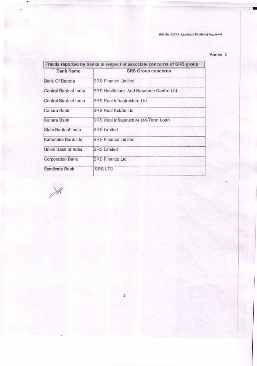 exposeccDOTorg's tweet photo. @FinancialXpress WOW 10 yrs now EVEN No FIR in 1000+ Crore loan fraud by SRS Ltd with @TheOfficialSBI @BankofIndia_IN @UnionBankTweets OBC-merged in @pnbindia SyndicateBank-merged in @canarabank @AxisBank

@CBIHeadquarters @dir_ed @CVCIndia @PMOIndia @DFS_India @nsitharamanoffc @RBI @SEBI_updates https://t.co/CxthgP2HWp