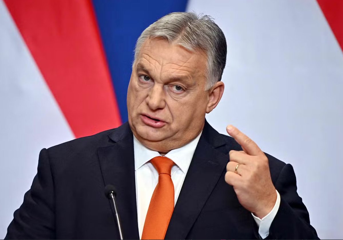 HungaryBased's tweet image. 🇭🇺🇺🇦 "Hungarians will decide Ukraine’s EU Membership and not President Zelensky."