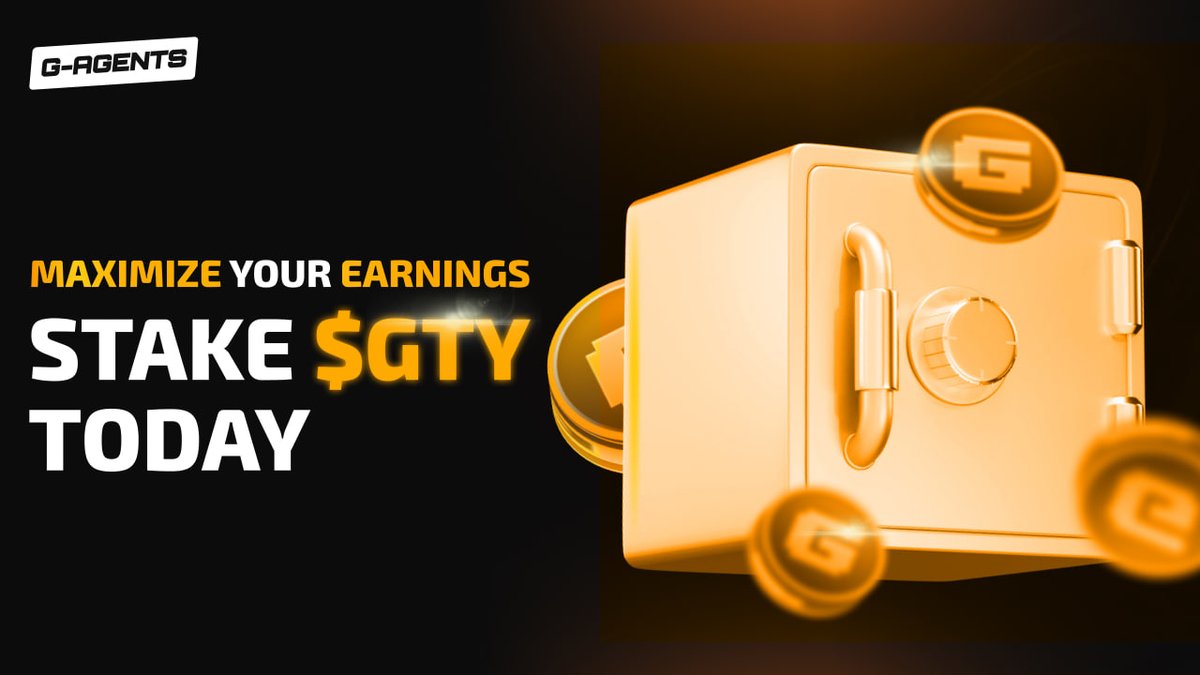🙌 Stake Your $GTY &amp; Earn Big Rewards! 

Don’t miss out on high APY, exclusive perks, and ecosystem growth—stake your $GTY today!

Why Stake?
✅ Earn competitive rewards
✅ Strengthen liquidity &amp; stability
✅ Unlock premium AI features &amp; benefits

 Staking Options
✅Standard