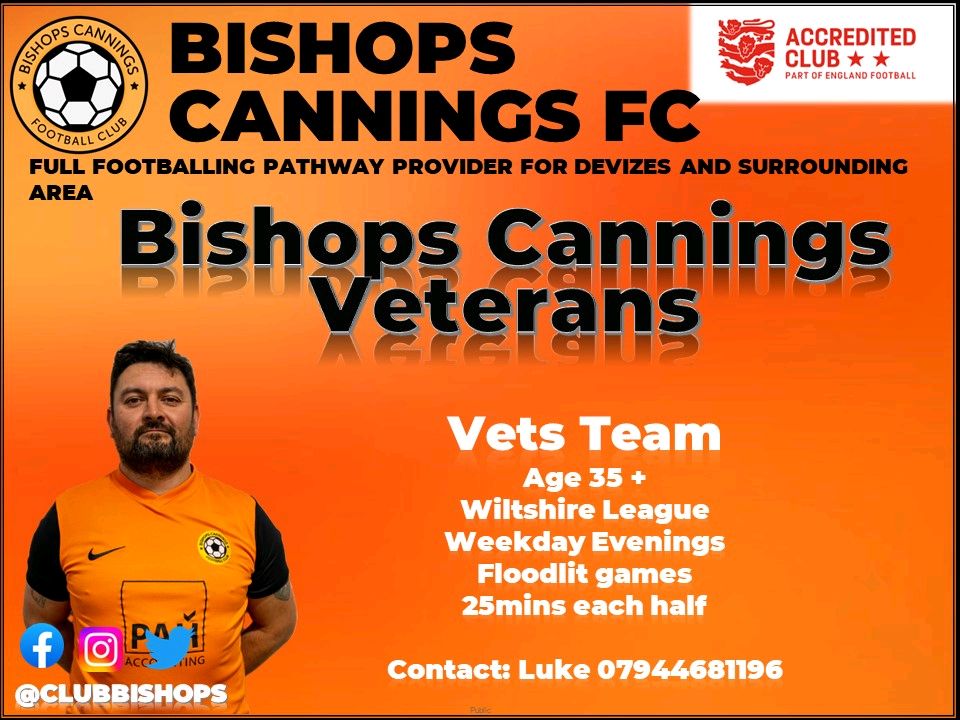 Over 35 and fancy a kickabout 

Our Vets are running casual footy sessions during our post season break. If you want to come and give it a try we are at Green Lane from 8-9pm this evening 

Drop a message if you need more info 

#upthecannings
🧡🖤