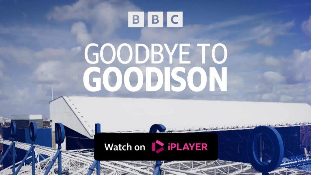Roger Johnson (@rogerj_01) on Twitter photo Goodbye to Goodison. Everton FC's men say farewell to their home for 133 years. The half hour programme is full of different voices recalling lifetimes of memories at Goodison Park. <a href="/Everton/">Everton</a> <a href="/bbcmerseyside/">BBC Merseyside</a> <a href="/BBCiPlayer/">BBC iPlayer</a> <a href="/BBCNWT/">BBC North West</a>
bbc.co.uk/iplayer/episod… Goodbye to Goodison. Everton FC's men say farewell to their home for 133 years. The half hour programme is full of different voices recalling lifetimes of memories at Goodison Park. <a href="/Everton/">Everton</a> <a href="/bbcmerseyside/">BBC Merseyside</a> <a href="/BBCiPlayer/">BBC iPlayer</a> <a href="/BBCNWT/">BBC North West</a>
bbc.co.uk/iplayer/episod…
