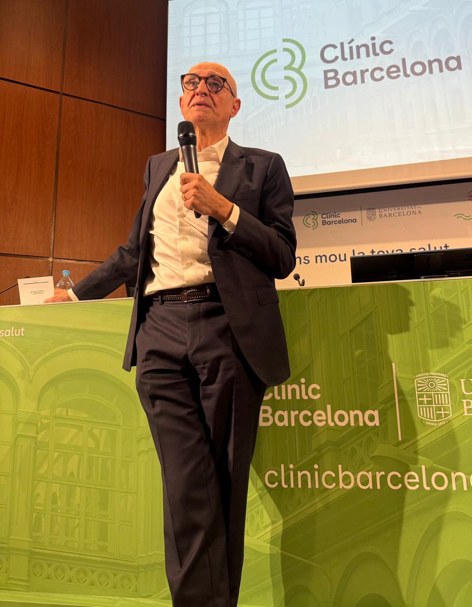 Ramon Bataller (@rabataller) on Twitter photo We had the privilege of hosting the amazing <a href="/XavierMarcet/">Xavier Marcet</a> at the <a href="/hospitalclinic/">Hospital ClĂnic</a> today:
"A good leader helps others grow and is eager to learn by listening to young people" We had the privilege of hosting the amazing <a href="/XavierMarcet/">Xavier Marcet</a> at the <a href="/hospitalclinic/">Hospital ClĂnic</a> today:
"A good leader helps others grow and is eager to learn by listening to young people"