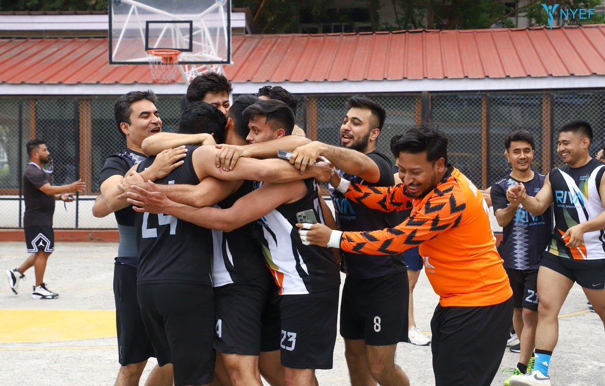 nyefnepal's tweet photo. 🏆 NYEF Champions Cup 2025 – A Showcase of Spirit &amp; Skill!
From fierce matches to a fiery trophy night, @NYEFKathmandu brought the energy! 🔥
Massive shout-out to the players, volunteers &amp; supporters who made it legendary. 🙌🎉
#NYEF #NYEFChampionsCup #NYEFKathmandu https://t.co/0Pk31BjtOK