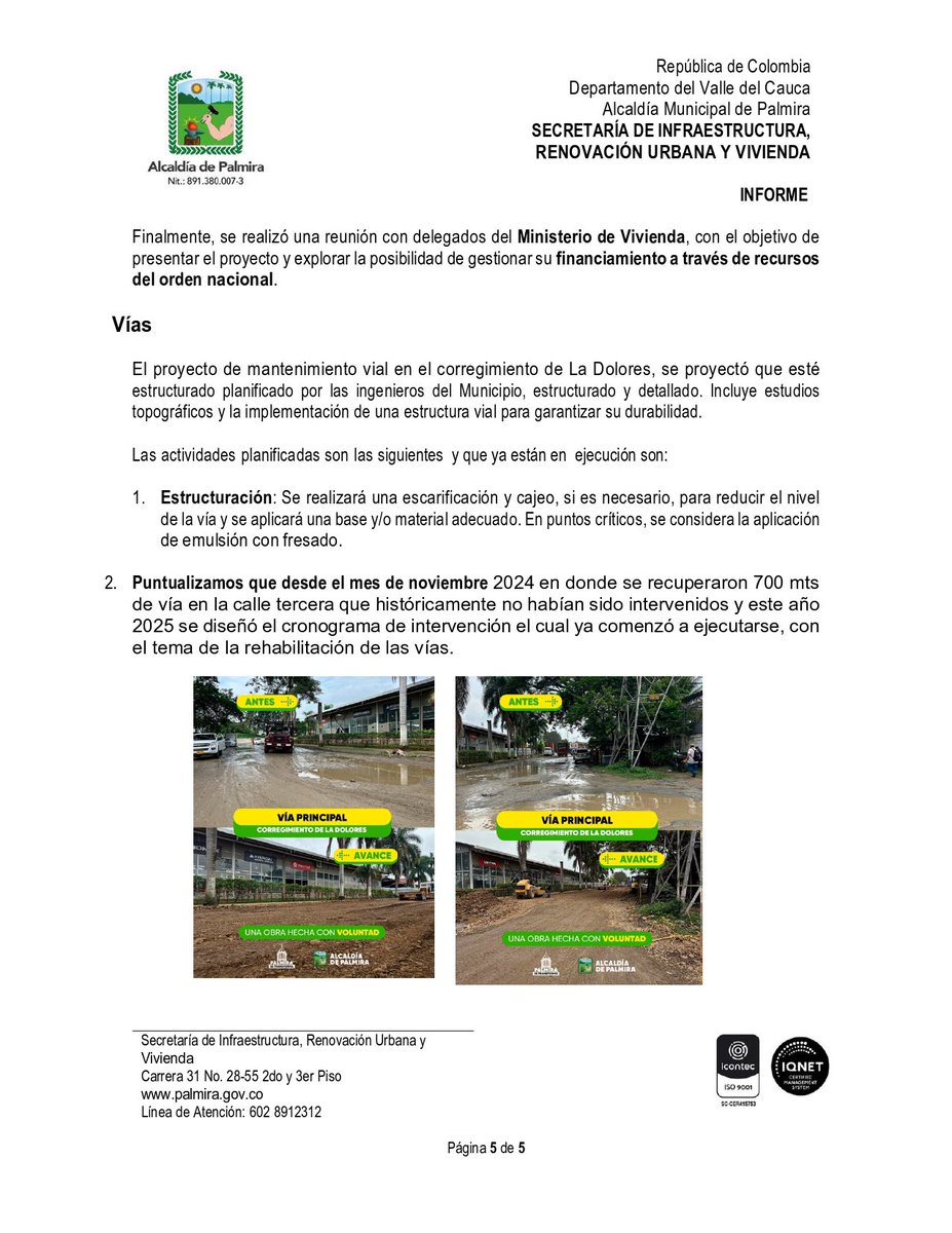 Victor Ramos (@victorramospal) on Twitter photo Nuestro compromiso con La Dolores es serio y con compromiso serio, aquí están los cronogramas que por muchos años están pactados y nosotros en esta <a href="/AlcaldiaPalmira/">Alcaldía de Palmira</a> SI estamos trabajando por el bienestar de la comunidad del sector. Nuestro compromiso con La Dolores es serio y con compromiso serio, aquí están los cronogramas que por muchos años están pactados y nosotros en esta <a href="/AlcaldiaPalmira/">Alcaldía de Palmira</a> SI estamos trabajando por el bienestar de la comunidad del sector.