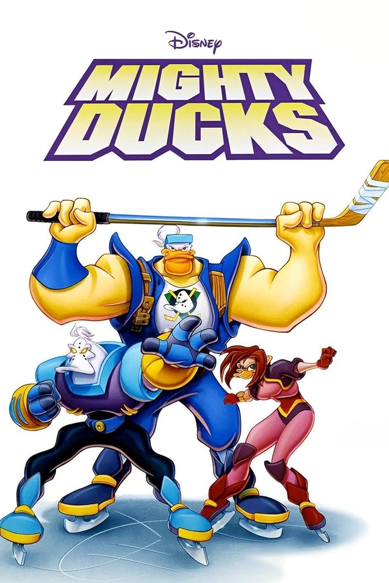 retrotv90s's tweet photo. Mighty Ducks, (Conocida como Los campeones de disney en Latinoamerica y Patos Poderosos en España) fue una serie animada basada en la peli The Mighty Ducks.
Solo tuvo 26 episodios, pero con sus patos con armaduras y hockey, ¡se ganó un sitio en nuestra memoria!
¿La veías? 👇 https://t.co/x2wSVla3rg