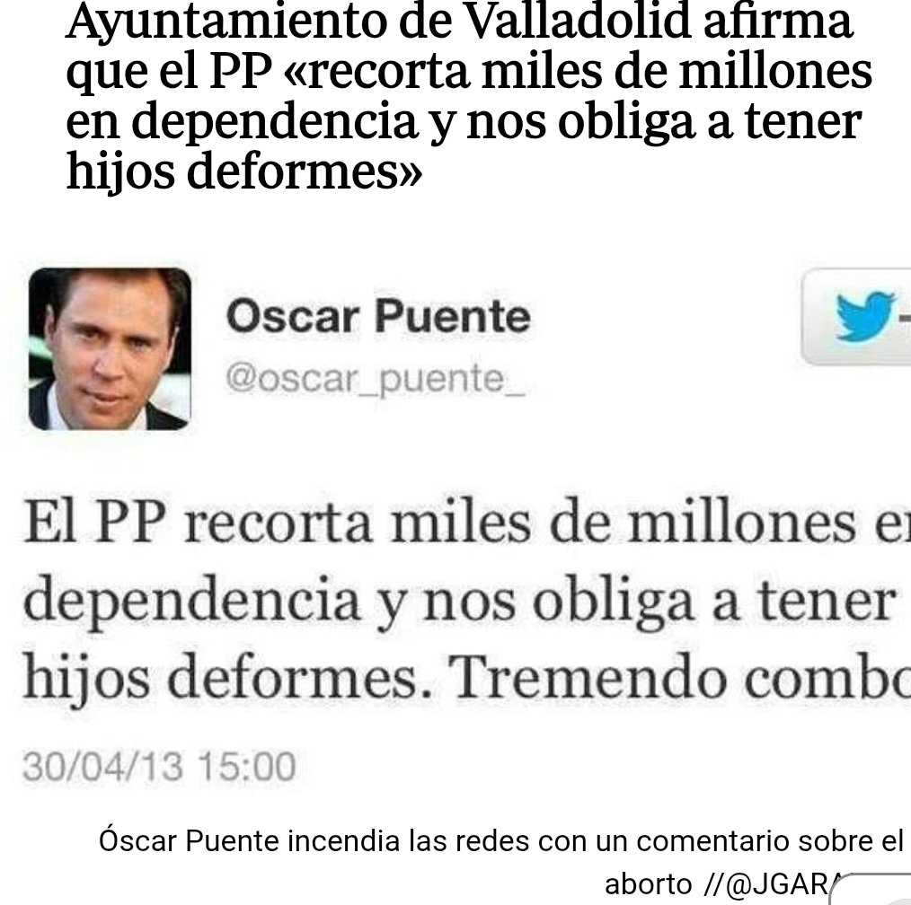 Los mismos que sacan de contexto las palabras de un buen Obispo, callaron cuando <a href="/oscar_puente_/">Óscar Puente</a> justificaba un crimen. Mi apoyo a Monseñor Reig  Pla