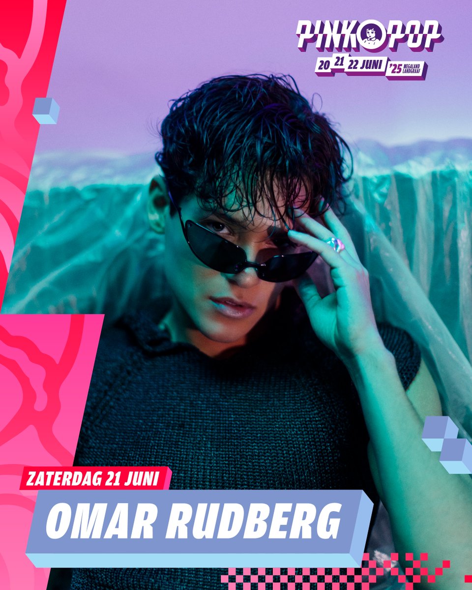 Mi Casa Su Casa! <a href="/OmarRudberg/">O M A R</a> gaat jullie thuis laten voelen op Pinkpop! Op zaterdag 21 juni zing je mee in het Spaans, Zweeds en Engels 🇻🇪🇸🇪