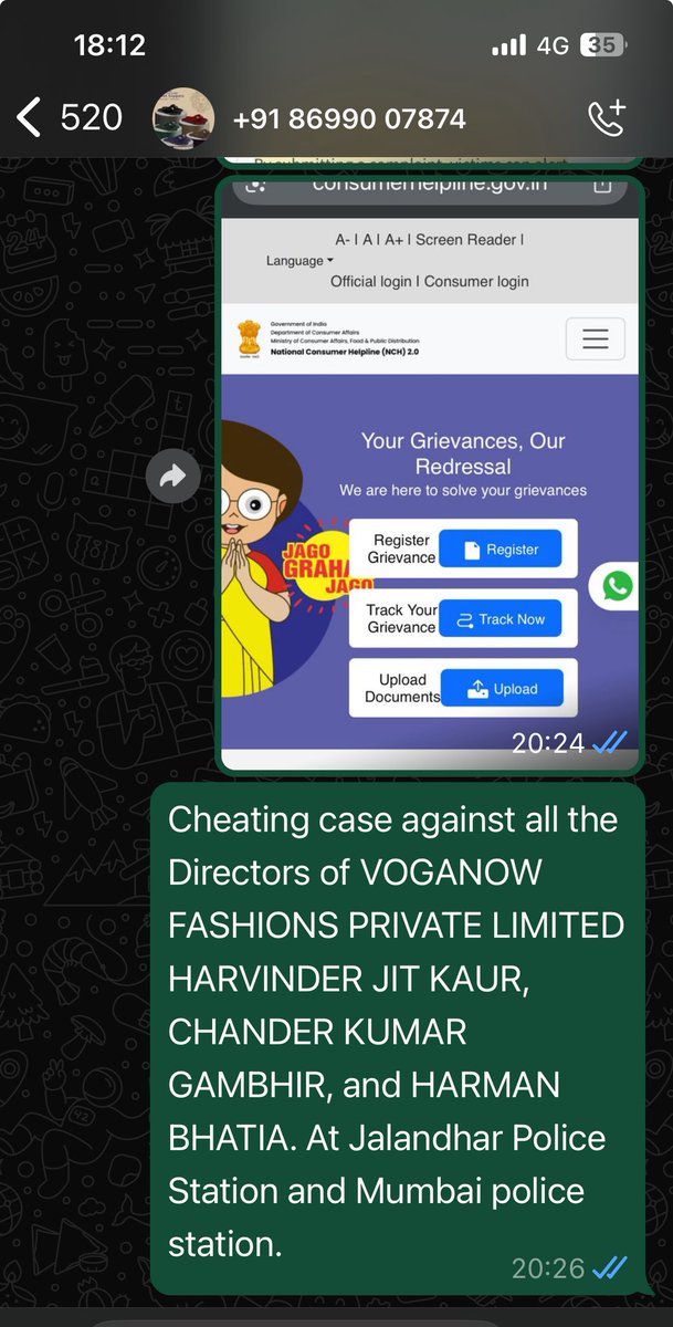 JunaidFarmer's tweet photo. @voganow guys this brand is big cheat, they take money and do not deliver the product. Even after committing and multiple follow-ups they don’t even return the money. @CPJalandhar @JalandharRange Please track them they are based in Jalandhar. Attaching names and address. https://t.co/vO0LYffQEK