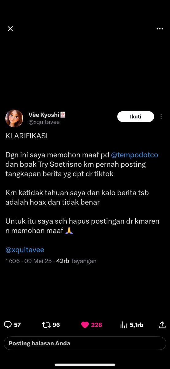 Yulianti Setiawati tweet media