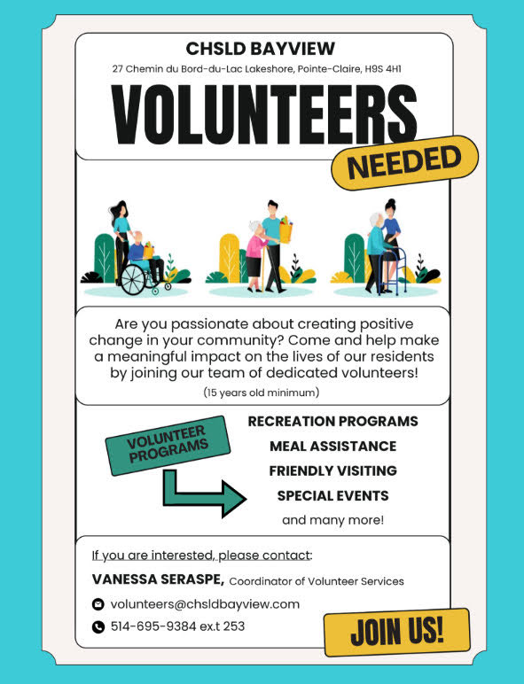 Volunteers Needed!