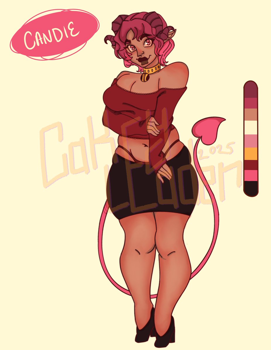 CakeyLeader's tweet photo. Another #hazbinhoteloc, her name’s Candie!

Please don’t trace, steal or copy any of my characters and/or artwork!

.

.

.
#HazbinHotel #cakeyleader #cakeyleaderart #oc #ocart #myoc #art #artwork #myart #myartwork https://t.co/yEUXuCAJN8
