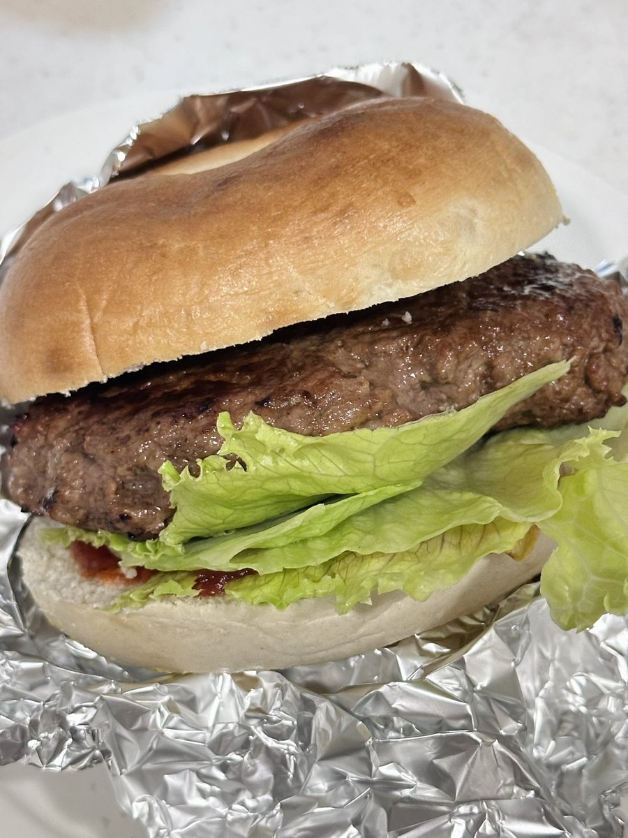 牛赤身200gハンバーガー🍔