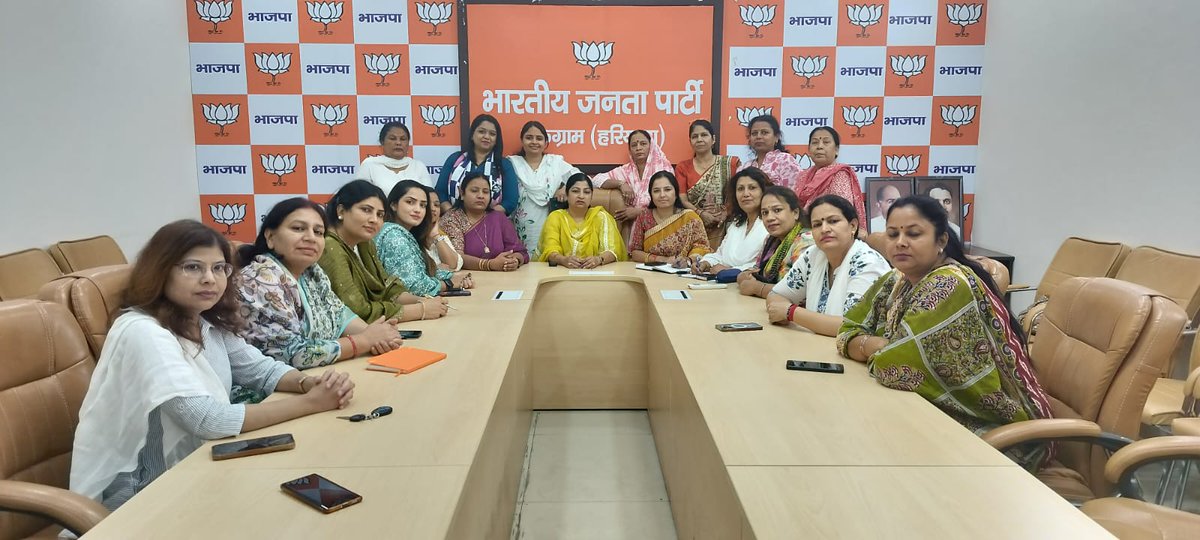 BJP CA Cell Haryana tweet media