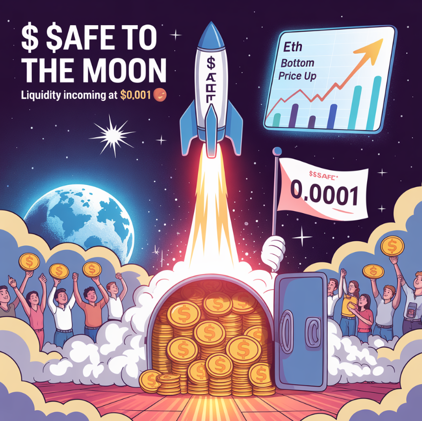 arthiehan's tweet photo. 🚀 Once $SAFE hits $0.0001, we’re adding more liquidity for future locking! 💧📈
Keep buying—ETH up = bottom price up! 🔥
We’re Safe2... the moon! 🌕🚀
#SafeYield #DeFi #Crypto https://t.co/f69zF47dSb