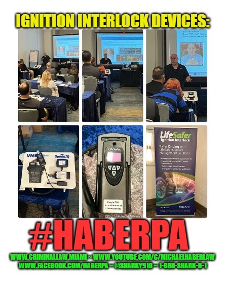 sharky910's tweet image. Today's #HaberPA #PSAOfTheDay is chock full of information about #IgnitionInterlockDevices (bottom left), #RemoteBreathDevices (bottom center) &amp;amp; #SCRAMBracelets, why you may need one, how they work &amp;amp; #ProTips to successfully navigate the process. facebook.com/Miami.Criminal…
