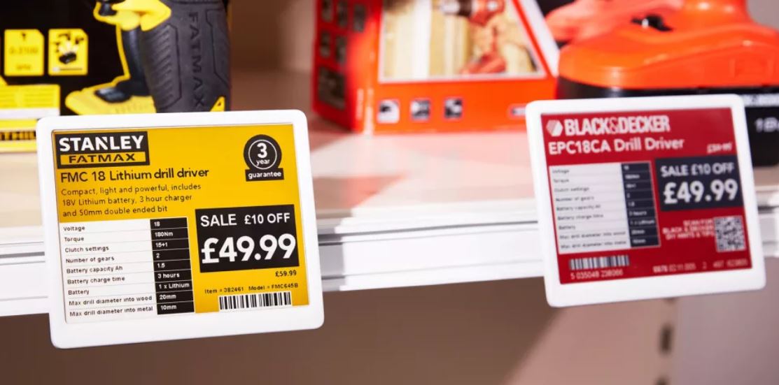 🔨 DIY stores - auto-update your shelf pricing in seconds and stay competitive.
Displaydata ESLs support accuracy, speed &amp; smarter promos. All with NO pricey printing.
🛠 ow.ly/AIj150VRVuu
#DIYRetail #RetailTech #ESLs