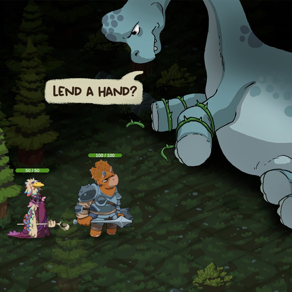 WoollyWalrusInc's tweet photo. Remember to untie your friends ๐
#indiegame #indiegamedev ##gameart #rouguelikegame #torontogamedev https://t.co/vPxc2xeEze