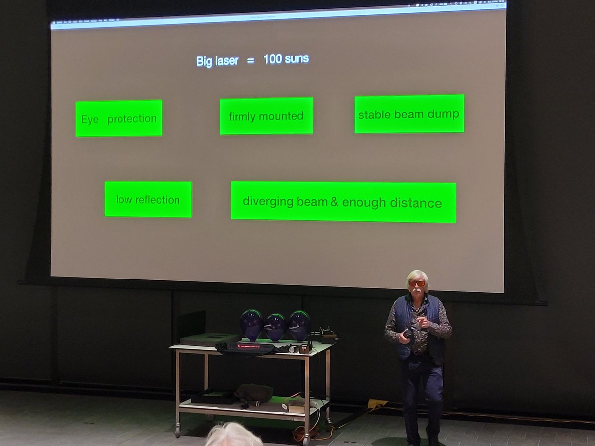 DebKane4's tweet photo. Hans' public lecture included some very engaging demonstrations to support building quantum intuition. Fun for all. Great way to celebrate IDL2025 and IYQST @IDLofficial @QuantumYear2025 @ausphysics @OpticsAUNZ @OpticaWorldwide https://t.co/xQFHGa7uoA