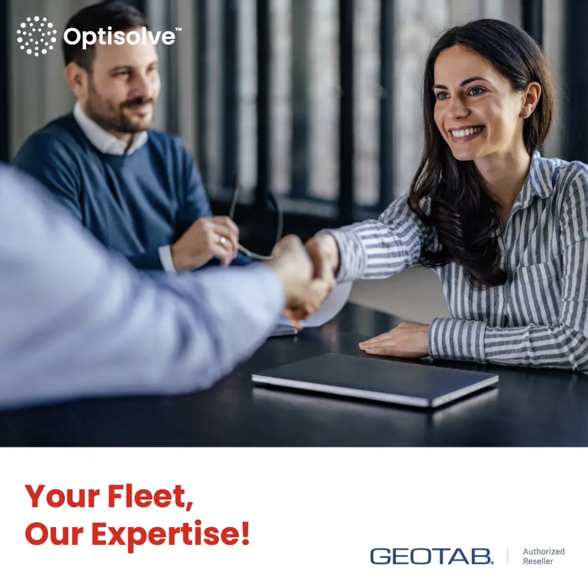 OptiSolve's tweet image. We’re not just a provider—we’re your fleet management partner. From installation to ongoing support, Optisolve’s team ensures you get the most out of our Geotab solutions. Want to know how we can help your business? Explore our services today! zurl.co/Ad1C6