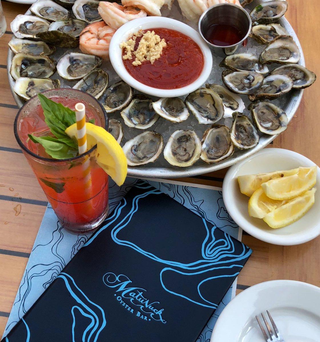 KJP's tweet photo. Absolutely heartbroken to see Matunuck Oyster Bar go up in flames last night. One of the most iconic spots in Rhode Island. So many memories—summer dinners, dockside laughs, fresh oysters with a view. Praying they’re able to rebuild. A true New England treasure. 🙏🏻🦪 https://t.co/aVRG6NsQoM