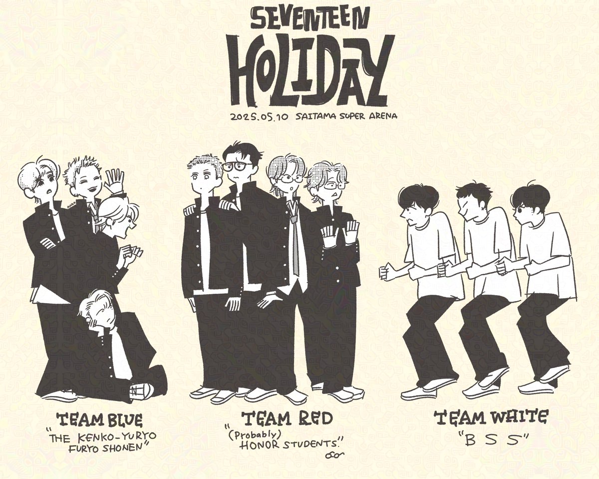 SEVENTEEN 2025 JAPAN FAN MEETING "HOLIDAY"
250510 SAITAMA SUPER ARENA