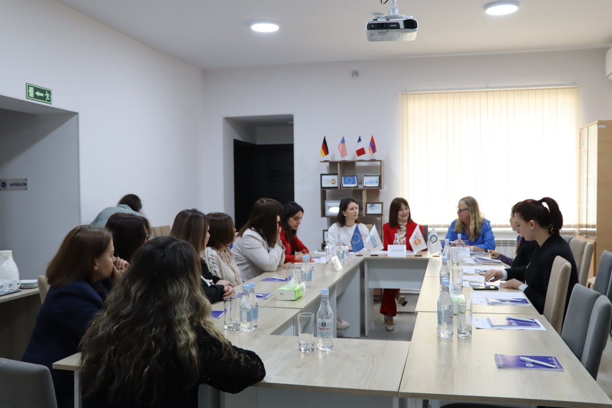 NgoAgate's tweet photo. We were pleased to host DG ENEST, Programme Manager, and UNFPA and UN Women representatives. On April 30, a meeting at the Agate NGO office focused on strengthening cooperation around the rights, capacity building, and economic empowerment of persons with disabilities. https://t.co/M2spXCDfUL