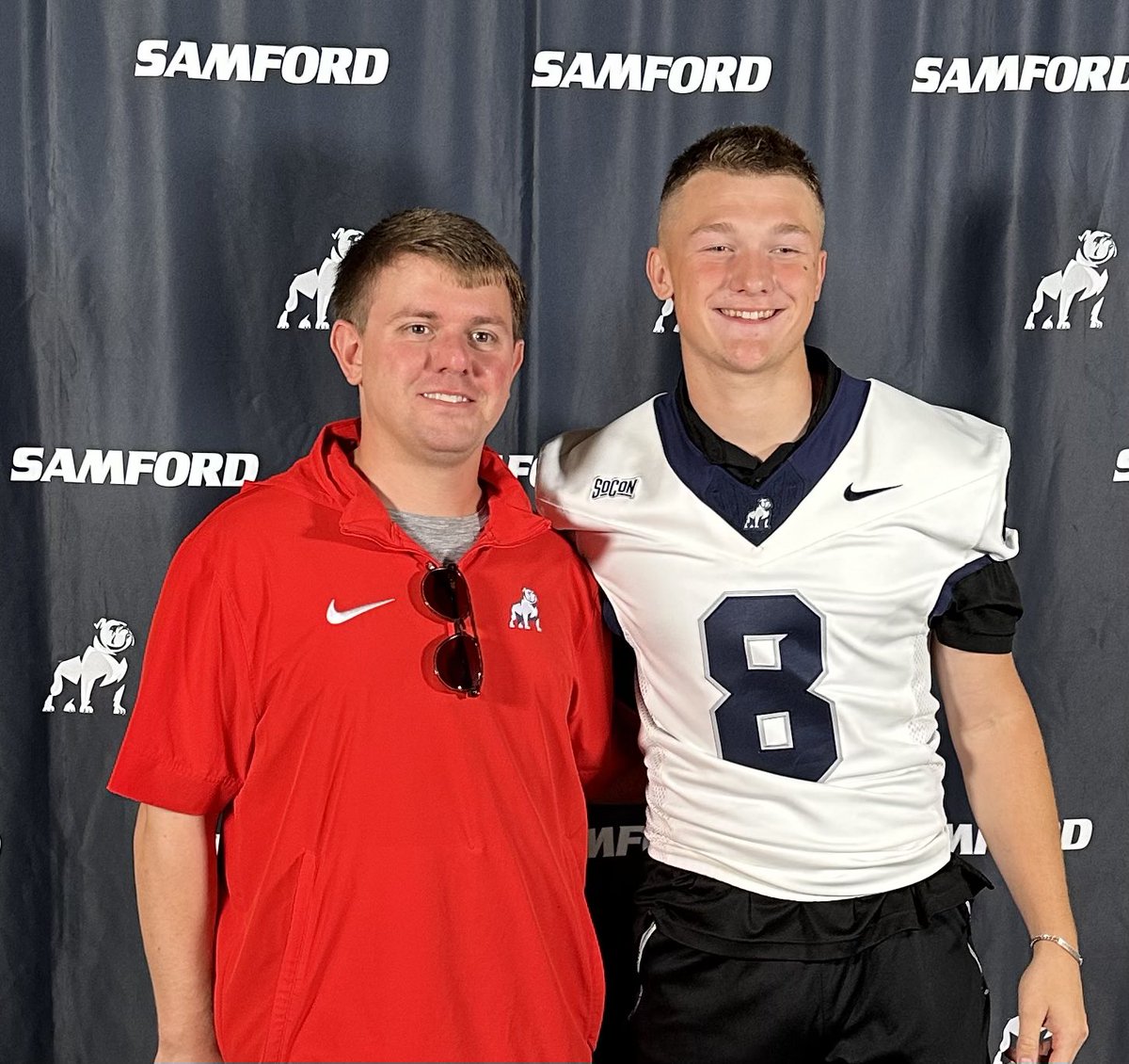 Tyson Hill (@tysonhill22) on Twitter photo Shut out to Samford for an amazing visit. Coach Hatcher and Coach Turner are🔥.
Thank you Coach Sloan for the invite. Whatever It Takes!
<a href="/RickyTurner19/">Ricky Turner</a> <a href="/coach_sloan/">Coach Scot Sloan</a> Shut out to Samford for an amazing visit. Coach Hatcher and Coach Turner are🔥.
Thank you Coach Sloan for the invite. Whatever It Takes!
<a href="/RickyTurner19/">Ricky Turner</a> <a href="/coach_sloan/">Coach Scot Sloan</a>