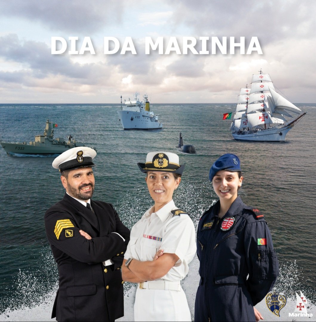 Parabéns à nossa Marinha 💪🩵
527 anos a servir Portugal! A casa onde praticamente cresci e cujos princípios jamais esquecerei! 
Siga 💪🩵💪🩵