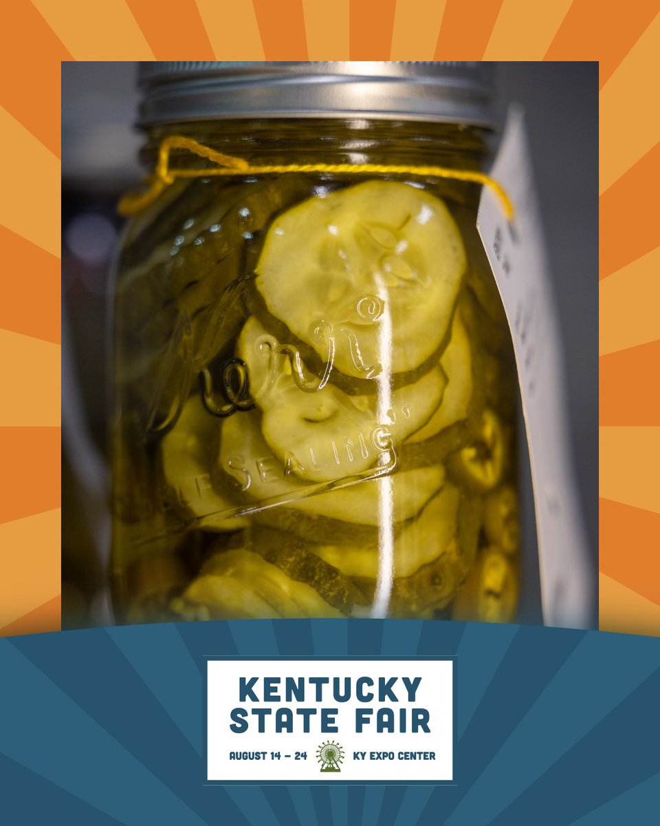 Pickled foods, cakes, breads, and NEW this year, BBQ sauce! Our Culinary department is waiting for your tasty creations. Enter now! go.kyvenues.com/437QOPT