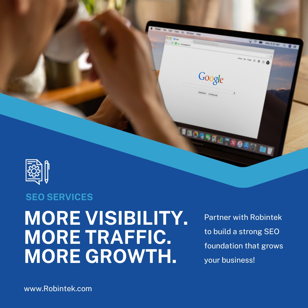 robintek's tweet image. Partner with Robintek to build a strong SEO foundation that grows your business! Custom SEO packages, social media management, clear, consistent brand messaging.

Explore our SEO services: robintek.com/marketing-and-…

#SEO #DigitalMarketing #BoostYourBusiness #Robintek