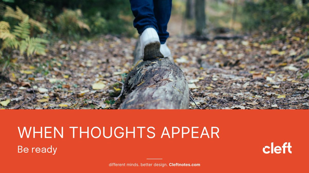 Your best ideas never arrive on schedule 🤷‍♀️

They strike: 
- On forest trails 
- During commutes 
- In unexpected moments 
- When you're least prepared  

When thoughts appear, capture at the speed of inspiration.  

How do you catch your fleeting ideas?