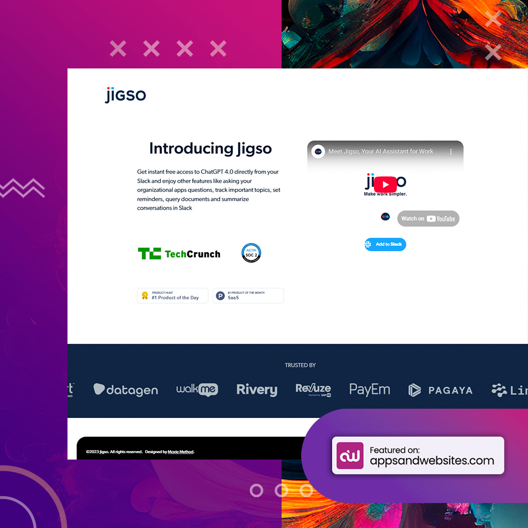 AppsandWebsites's tweet image. 🤖📊 Ever thought about an AI-driven Slack bot functioning as your very own corporate aide? Can AI enhance business efficiency via messaging? Embrace virtual assistance! 💼🚀 #AIBizBot #SlackAssistant

More awesome AI tools for you to check out:
appsandwebsites.com/directory/ai-t…
