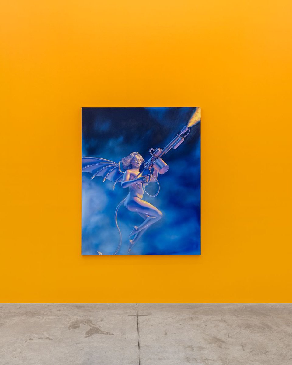 Visit #HellisHot, #EmmaStern's third solo exhibition with the gallery, on view at #AlmineRechParisTurenne until June 7, 2025.