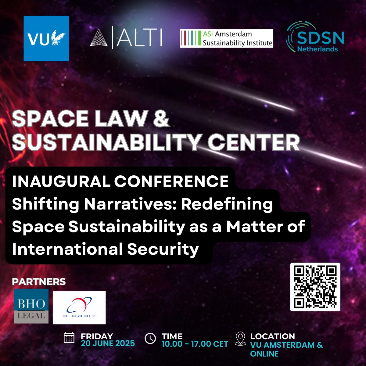 SDSN (@unsdsn) on Twitter photo 🚨 Join SDSN Netherlands for the launch of the Space Law & Sustainability Center! Founded by <a href="/VUamsterdam/">Vrije Universiteit Amsterdam (inactief)</a>, the new Center will enhance collaboration by demonstrating how space connects to the United Nations #SDGs.
🗓️ When: June 20, 2025
🔗 Register: tinyurl.com/ycxzyfvb 🚨 Join SDSN Netherlands for the launch of the Space Law & Sustainability Center! Founded by <a href="/VUamsterdam/">Vrije Universiteit Amsterdam (inactief)</a>, the new Center will enhance collaboration by demonstrating how space connects to the United Nations #SDGs.
🗓️ When: June 20, 2025
🔗 Register: tinyurl.com/ycxzyfvb