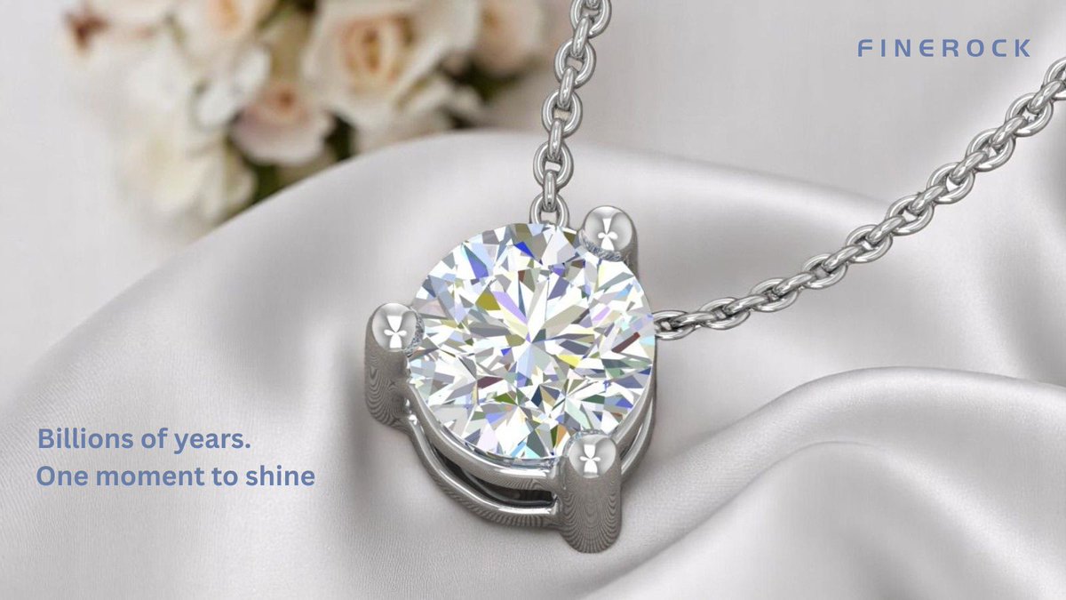 FinerockJewelry's tweet photo. Billions of years in the making.
One perfect moment to wear it.
Discover the timeless beauty of natural diamonds — a story written by theEarth itself. 🌍✨

#NaturalDiamond #TimelessJewelry #FineRockFacts #LuxuryStyle #Pendant #Necklace #Finerockjewelry https://t.co/NnczoML7Xs