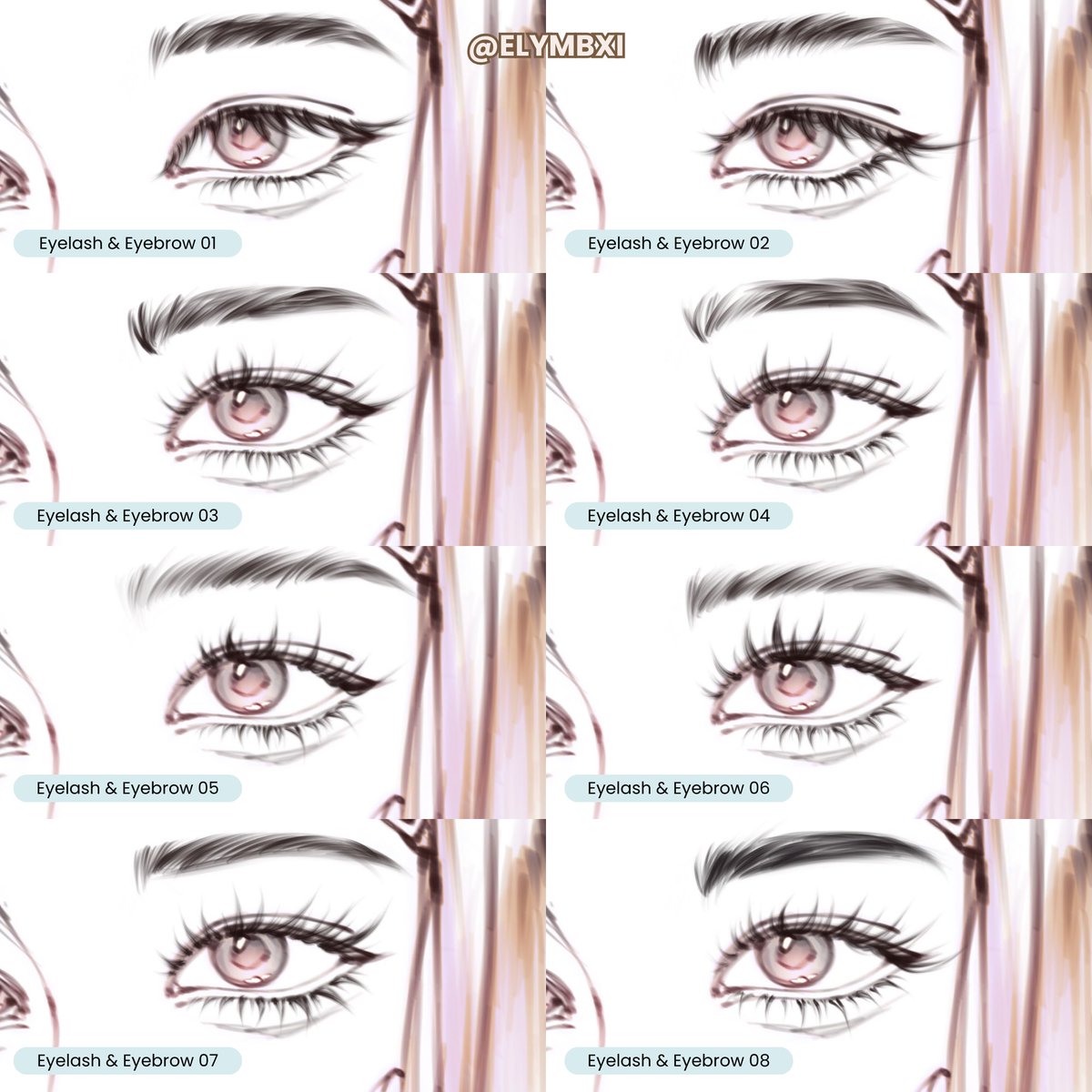 Elymbxi's tweet photo. มาฝากกับแจก บรัชขนตา+คิ้ว (มีทั้งแบบสแตมป์และบรัชแบบเส้น วาดเองได้) แถมบรัชอื่นๆอีกตามรูปเลยค่ะ

ราคา 52฿ แนะนำให้กดใน friendii จะได้เร็วกว่า

✦ บรัชขนตา 14 คู่ (ขนตาบน+ขนตาล่าง แยกกัน) 
✦ บรัชคิ้ว 16 บรัช 
✦ บรัชร่างภาพ 2 บรัช 
✦ บรัชวาดขนตา+ขนคิ้ว 3 บรัช 
✦ 19 โบนัสบรัช https://t.co/EOcc0efdd1
