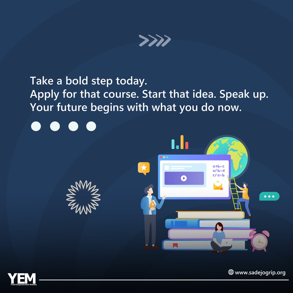 EmpowerWithYEM's tweet photo. #Entrepreneur #YouthLeadership #Ignitethefuture #csr #nigeriayouth #sadejogrip #trending #africanyouth https://t.co/xrhkD9RAtt