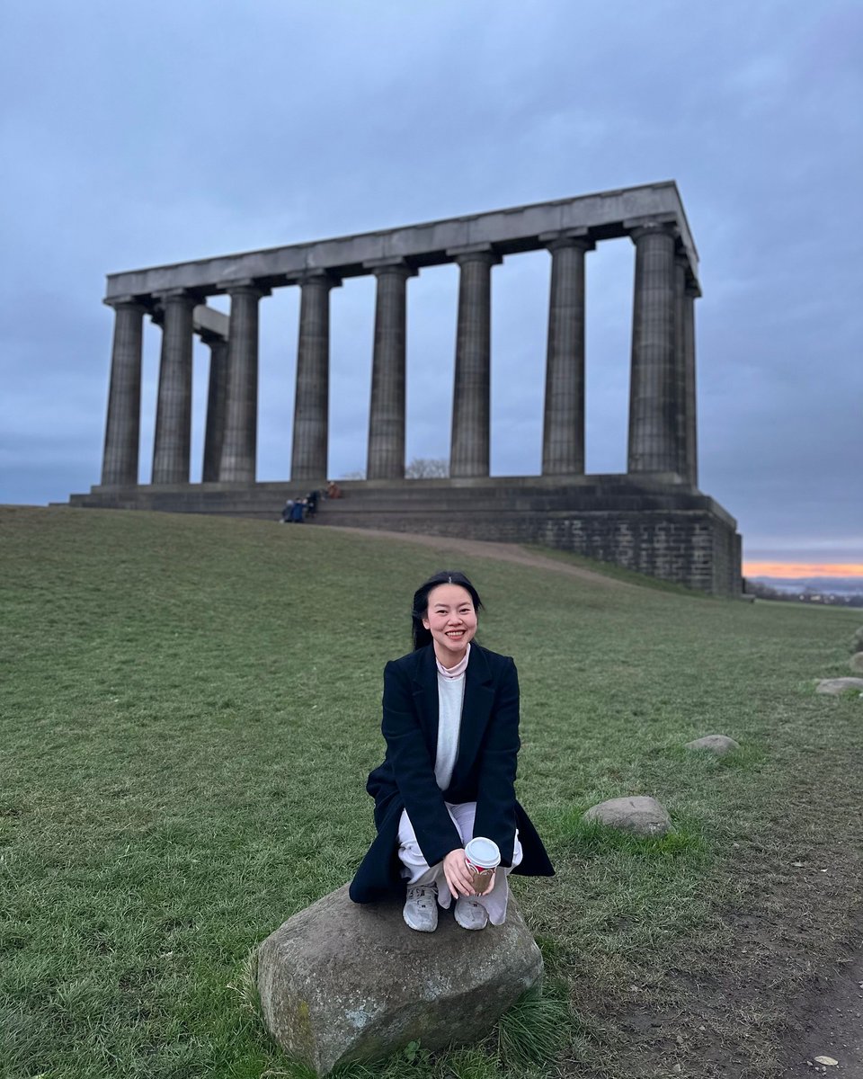 Our Chevening Scholar Inthila Savathdy is making the most of her time in the 🇬🇧, uncovering hidden wonders along the way.
 
 From the National Monument of Scotland 🏛️ &gt; Edinburgh Castle 🏰—she's exploring it all.
 
 Can you see yourself here? #ChooseChevening #MyCheveningJourney