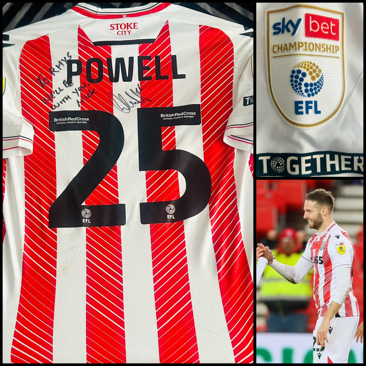 Stoke City Match Worn tweet media