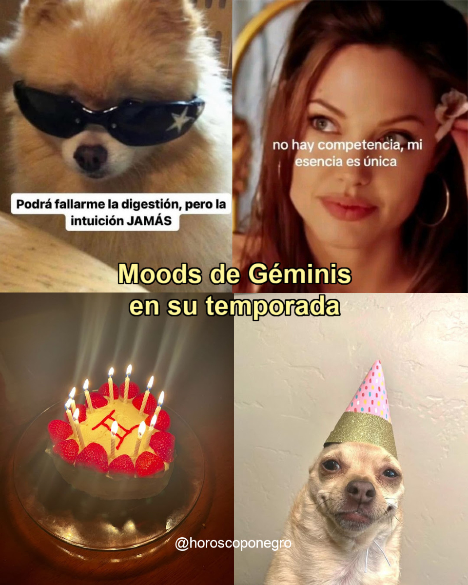 Aquí están tus posibles moods durante tu temporada, Géminis 🔮