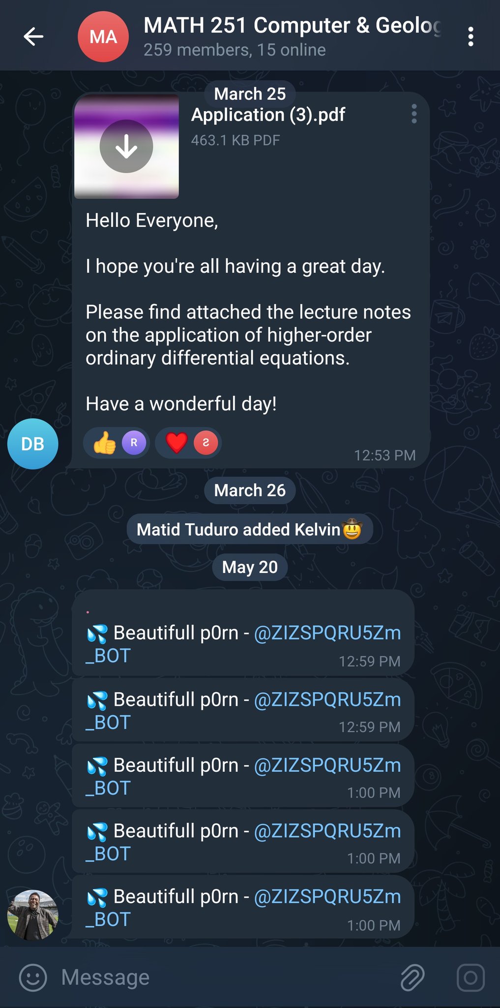 The new guy on X: Dem post porn for class telegram group😭😭😂😂😂  t.cov0MePz0yGZ  X
