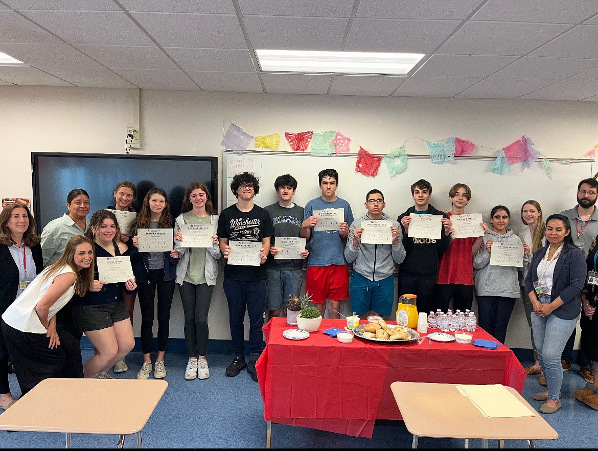 Patrick Walsh, Ed.D. (@pat_walshedu) on Twitter photo We had 14 students place in the AATSP National Spanish Exam contest. Congratulations to these exceptional students. Thank you to Ms. Green and our World Language Department for facilitating! <a href="/RVCSchools/">Rockville Centre School District</a> We had 14 students place in the AATSP National Spanish Exam contest. Congratulations to these exceptional students. Thank you to Ms. Green and our World Language Department for facilitating! <a href="/RVCSchools/">Rockville Centre School District</a>