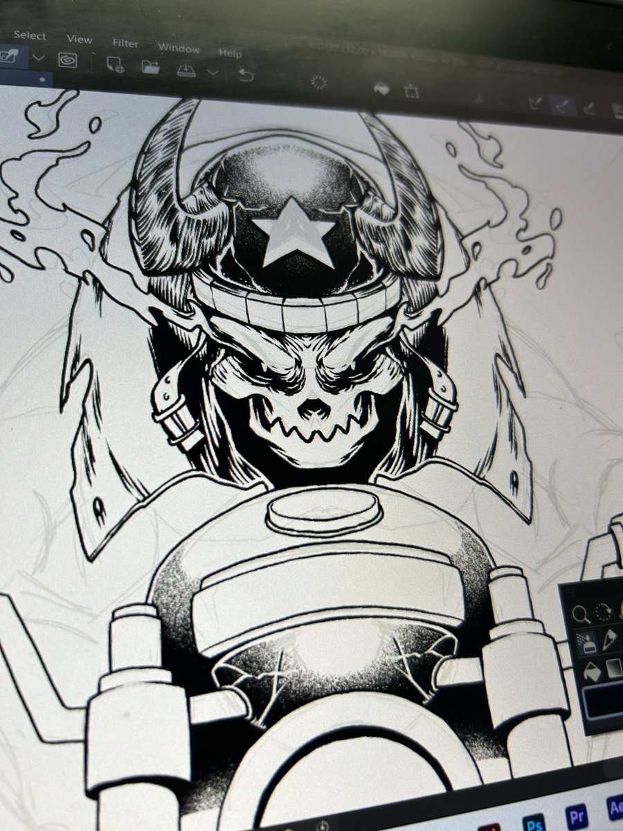 Kkgp_Works's tweet photo. Custom tshirt art in progress ✍️ 

Open artwork ommissions 
Kakkoii.std@gmail.com https://t.co/xEjdKMaeLz