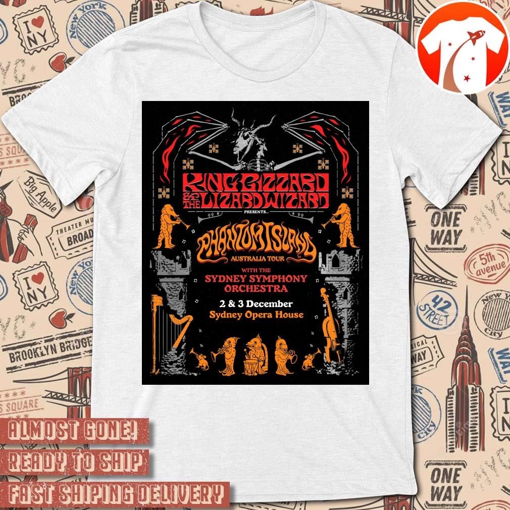 mercaritee's tweet image. Official Poster King Gizzard &amp;amp; The Lizard Wizard Phantom Island Australia Show 2-3 December 2025 Sydney Opera House t-shirt

#Australia #Gizzard #House #Island #King #Lizard #merch #Opera #Phantom #Poster #shirt #Show #Sydney #Wizard
Get Yours Today: orionshirt.com/product/offici…