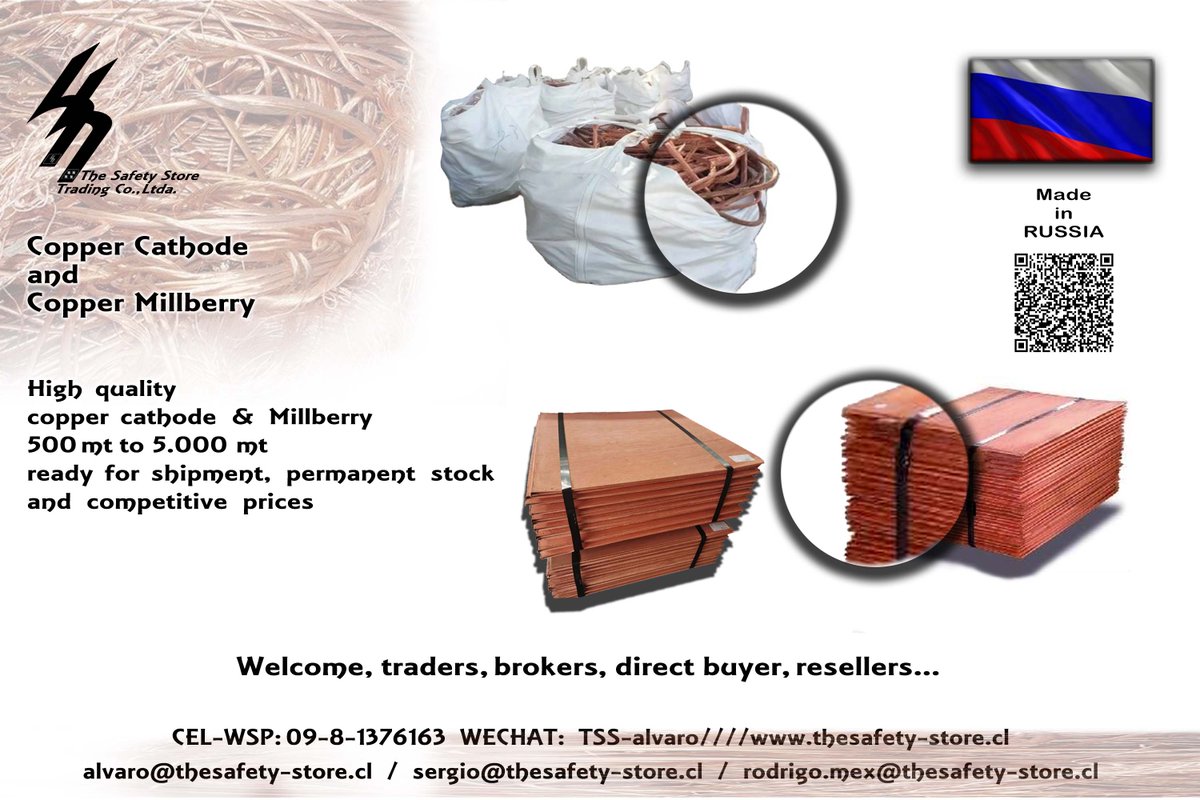 THESAFETYSTORE1's tweet photo. lOOKING FOR COPPER SUPPLIER... ?? W e are ready to cooperate with you. https://t.co/hyAvdSQnnB