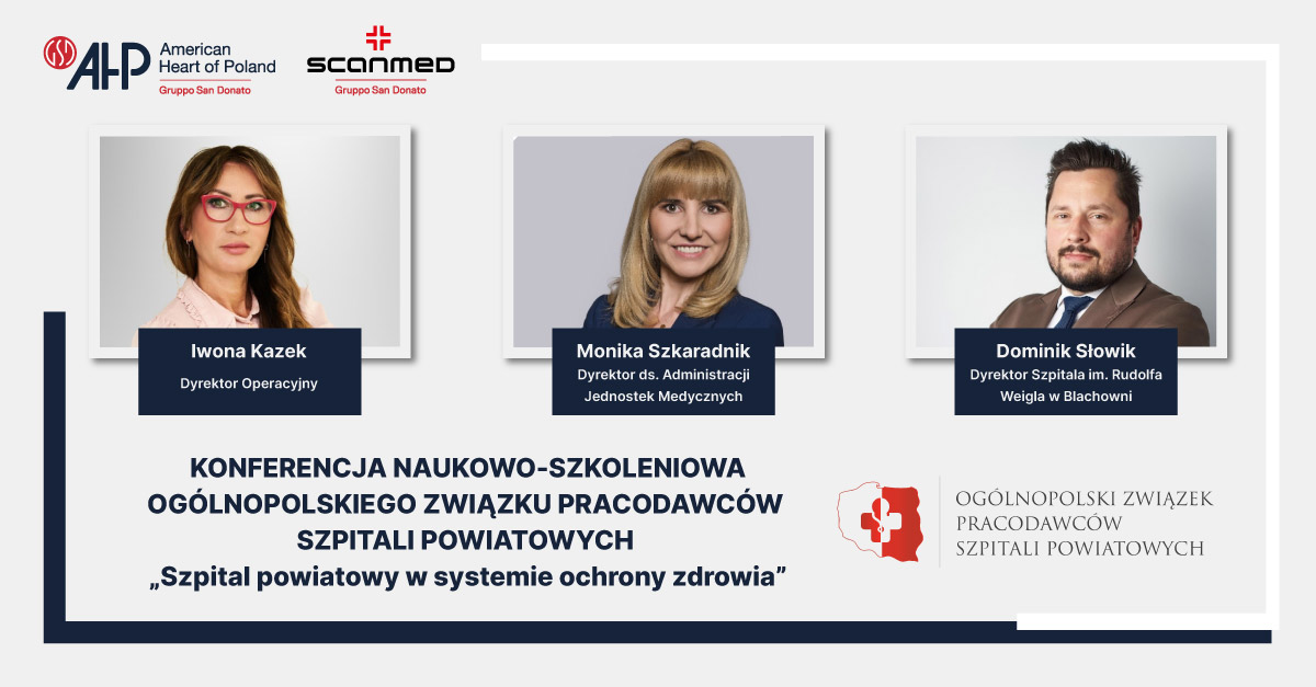 Grupa American Heart of Poland (@ahp_paks) on Twitter photo Iwona Kazek, #dyrektor operacyjny, Monika Szkaradnik, dyrektor ds. administracyjnych jednostek medycznych <a href="/AHP_PAKS/">Grupa American Heart of Poland</a> i Dominik Słowik, dyrektor Szpitala im. R. Weigla w Blachowni #Scanmed, wezmą udział w Walnym Zgromadzeniu oraz Konferencji Naukowo-Szkoleniowej Ogólnopolskiego Iwona Kazek, #dyrektor operacyjny, Monika Szkaradnik, dyrektor ds. administracyjnych jednostek medycznych <a href="/AHP_PAKS/">Grupa American Heart of Poland</a> i Dominik Słowik, dyrektor Szpitala im. R. Weigla w Blachowni #Scanmed, wezmą udział w Walnym Zgromadzeniu oraz Konferencji Naukowo-Szkoleniowej Ogólnopolskiego